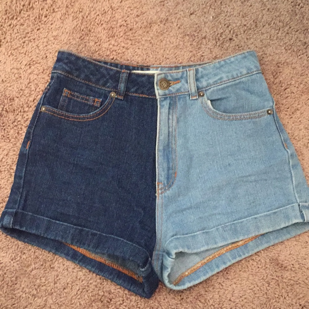 High waisted shorts